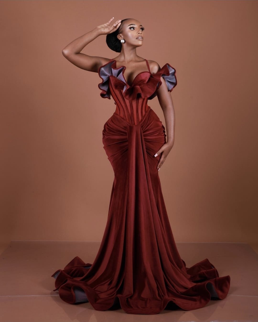 Velvet trail — Evening wear by BlackBarbiebyTK, Pretoria