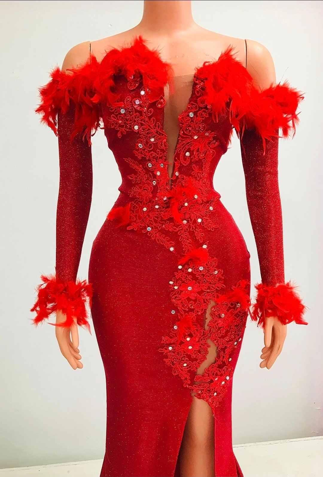 Pg feathers — Evening Wear by BlackBarbiebyTK, Pretoria