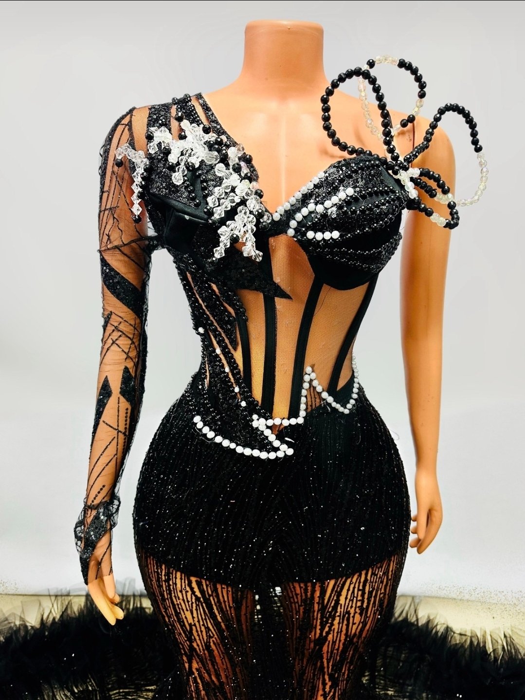 Charcoal — Evening Wear by BlackBarbiebyTK, Pretoria