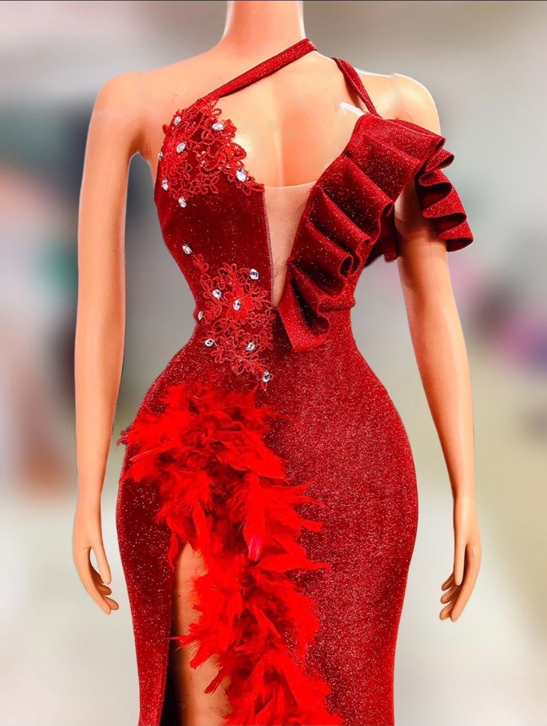 SDFurrRed — Evening Wear by BlackBarbiebyTK