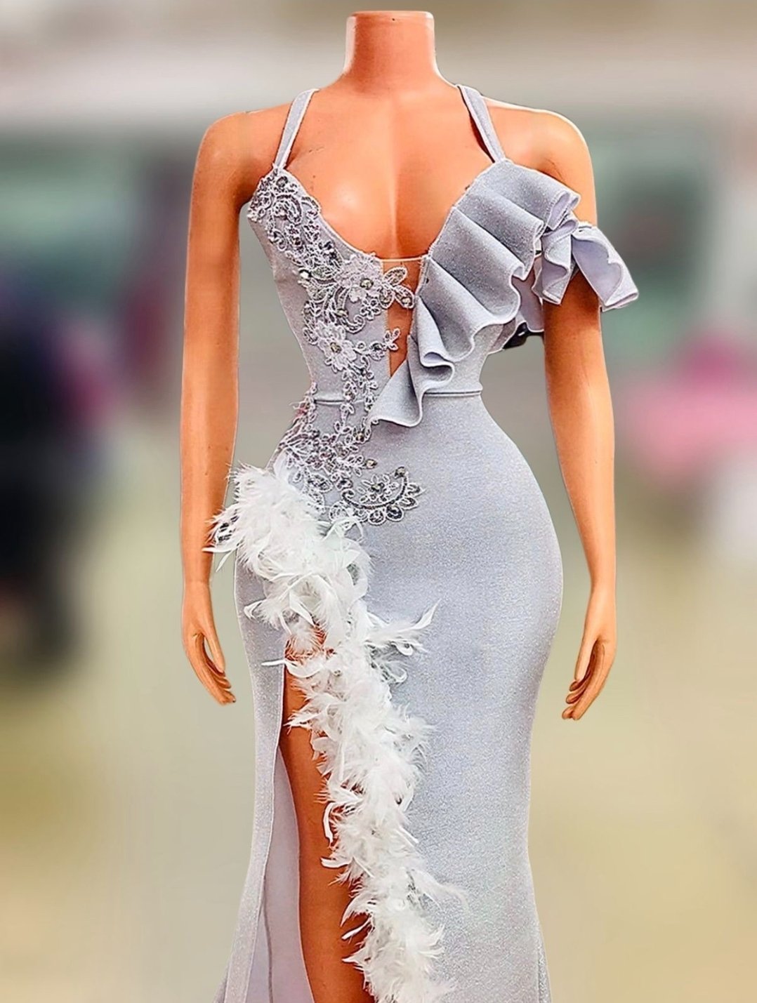 SDFurSilverWhite — Evening Wear by BlackBarbiebyTK