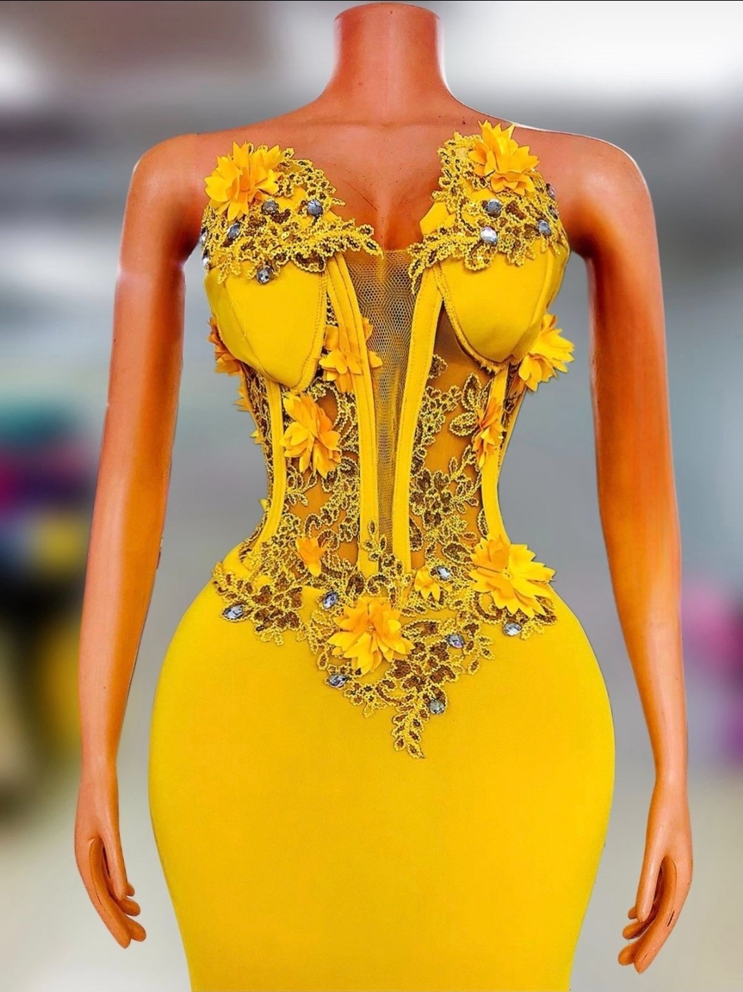 YellowMermaid — Evening Wear by BlackBarbiebyTK