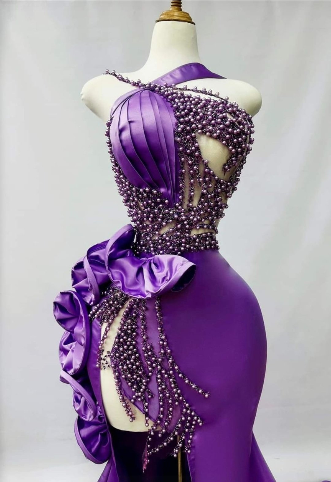 P Beaded — Evening Wear by BlackBarbiebyTK