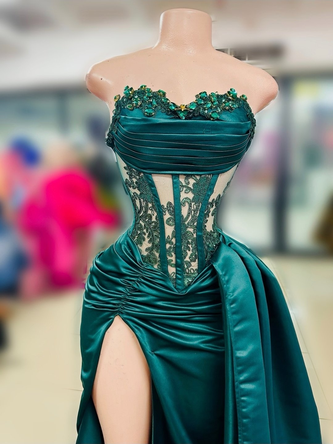 SideTrailSlit — Evening Wear by BlackBarbiebyTK