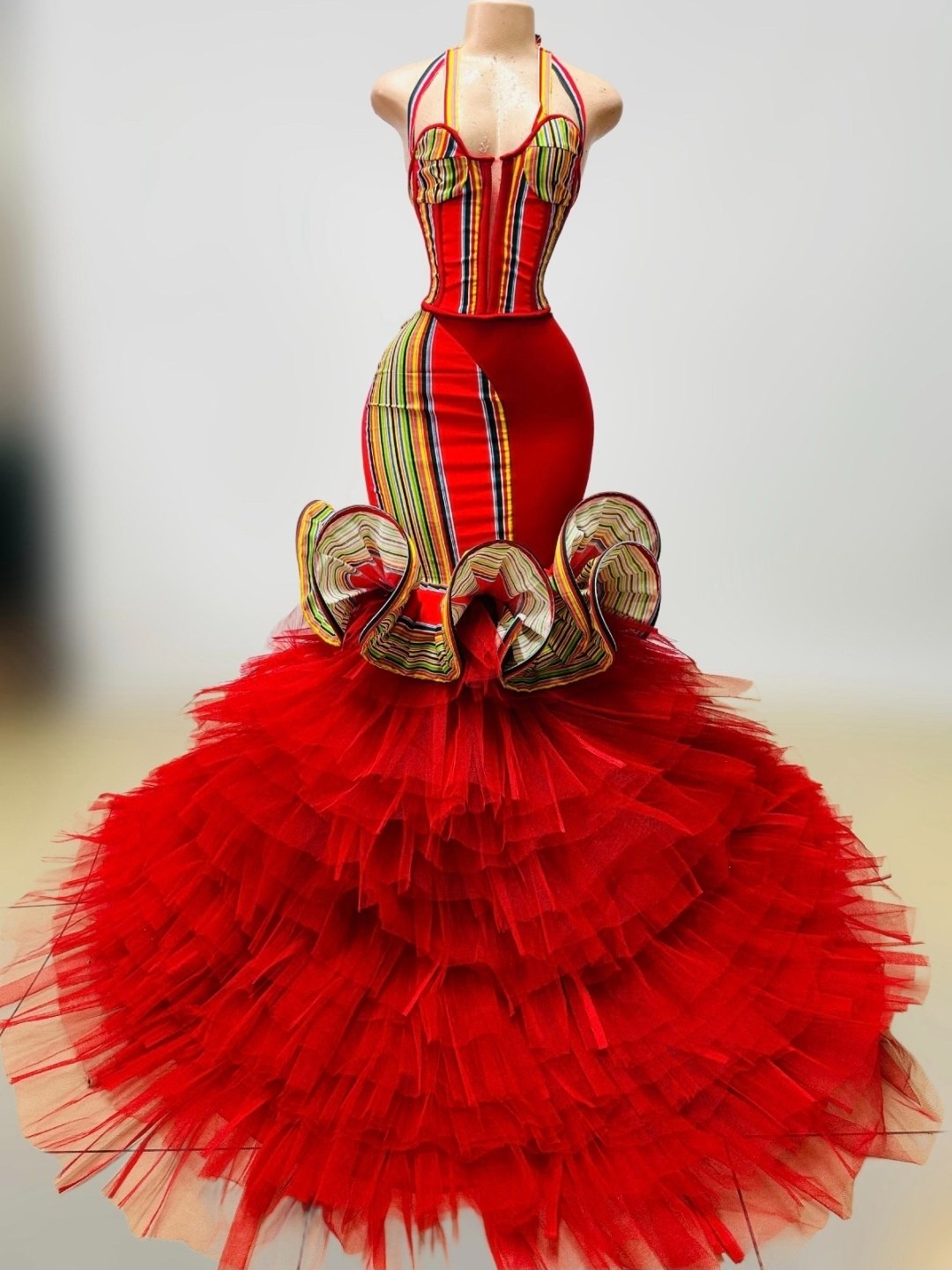 TutuRedTradBB — Traditional Wear by BlackBarbiebyTK, Pretoria